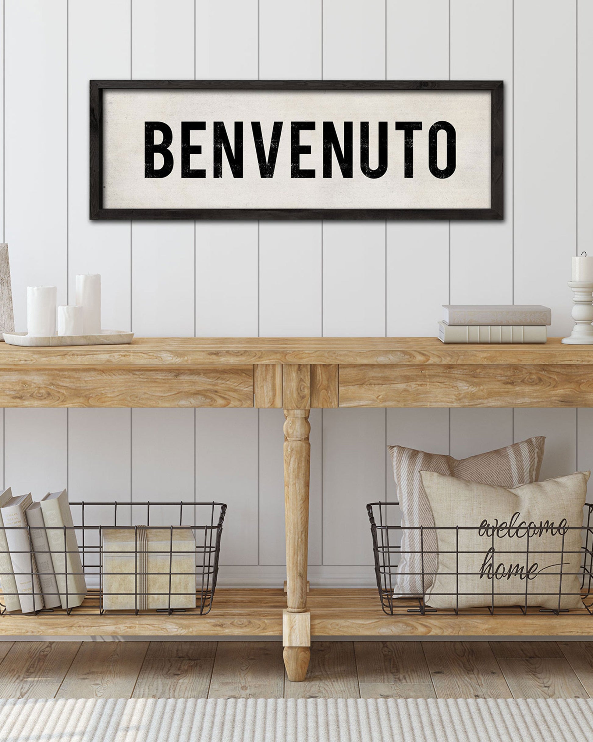 Welcome Benvenuto 