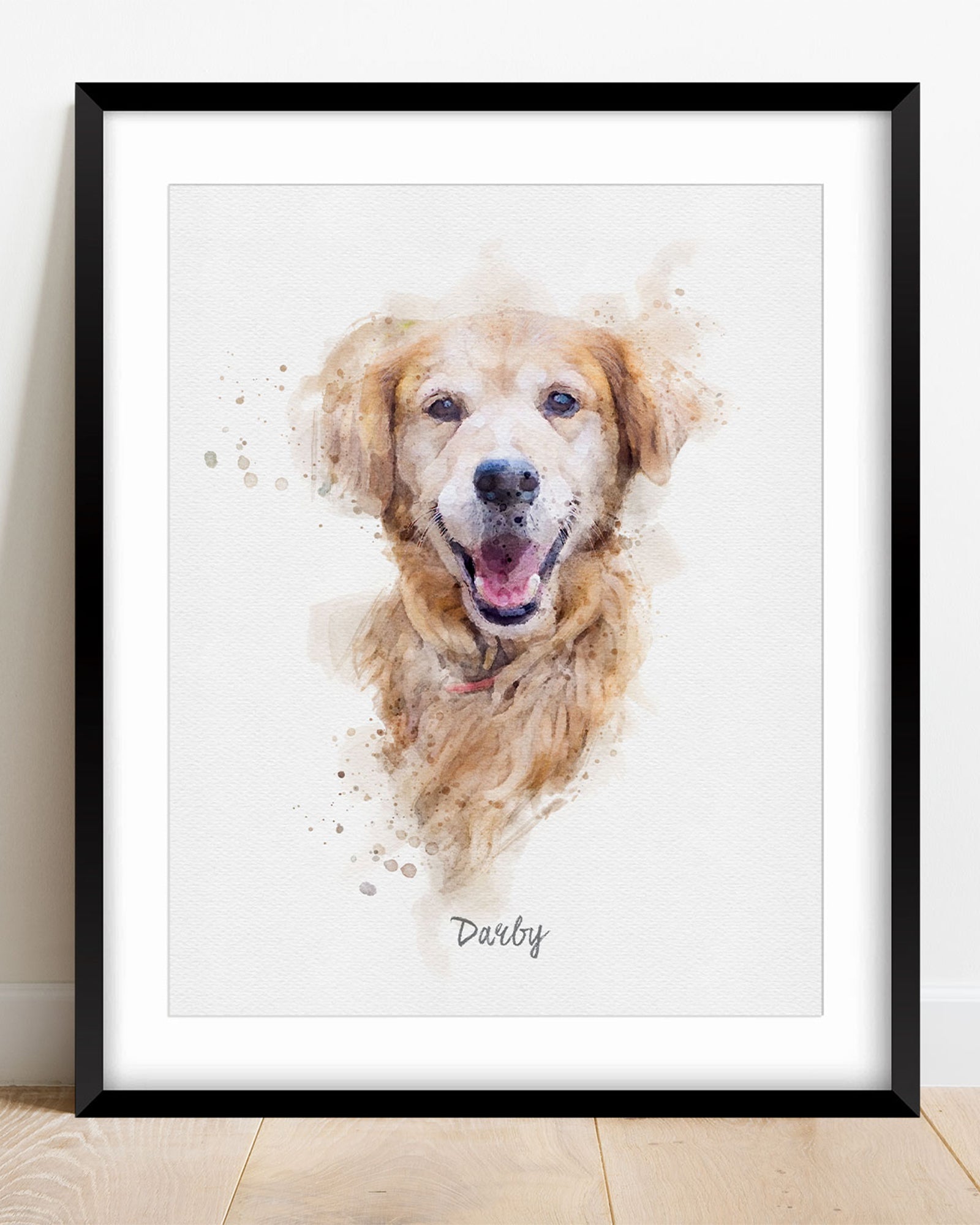 Personalized dog paintings best sale