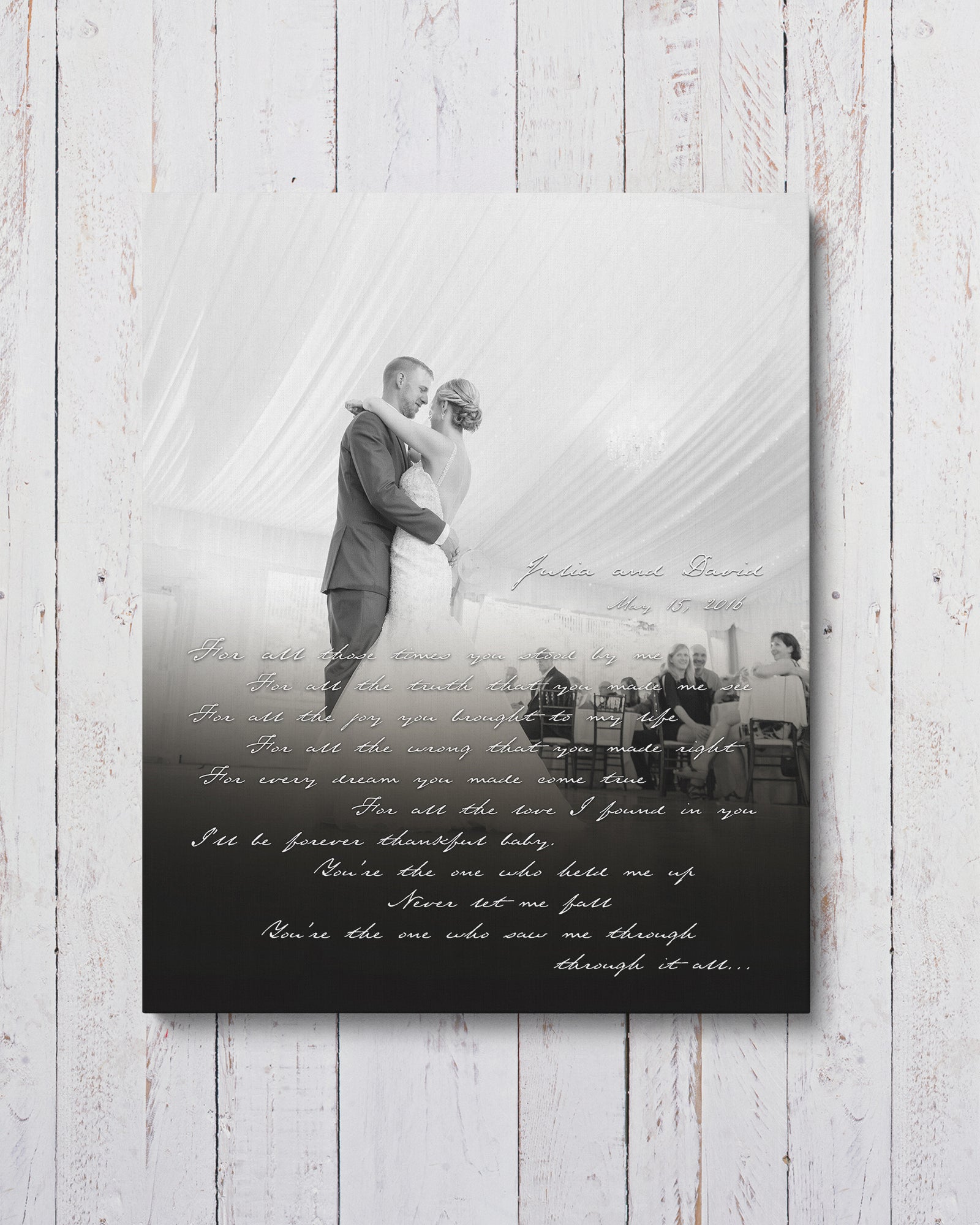 Framed Fine Art Print With Poems, Black And White Custom offers Print, Wedding Poem, Anniversary Print, Wedding Photo Print, Custom Wedding Poems